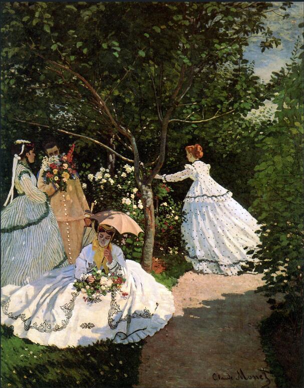 Women in the garden -Claude Monet