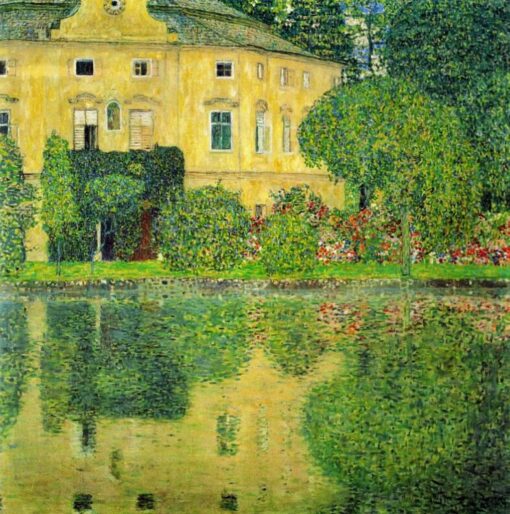 Castle Kammer on lake Attersee IV -Gustav Klimt