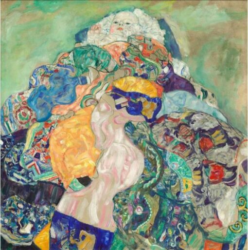 Baby cradle- Gustav Klimt