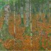 Birch forest - Gustav Klimt