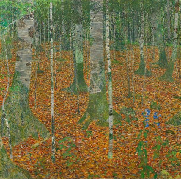 Birch forest – Gustav Klimt