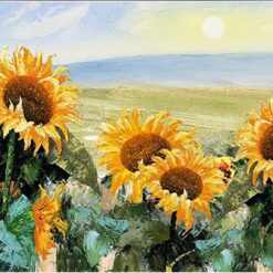 Sunflower Oil Painting Impressionism Dafen Village Oil Painting