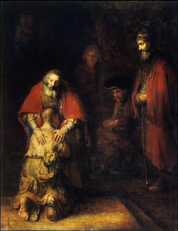 The return of the prodigal son- Rembrandt Harmenszoon van Rijn