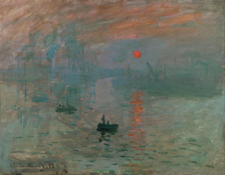 Impression, sunrise- Claude Monet