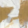 Golden Abstract Oil Painting Modern Art Creative Oil Painting