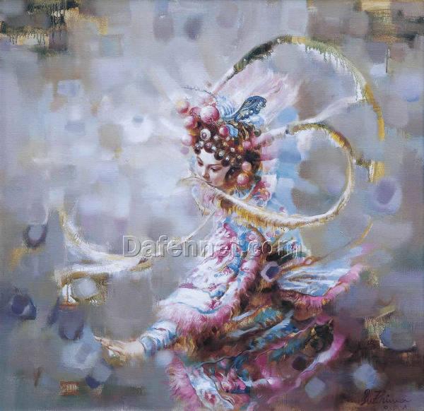 Chinese opera oil painting-Chinese oil painting