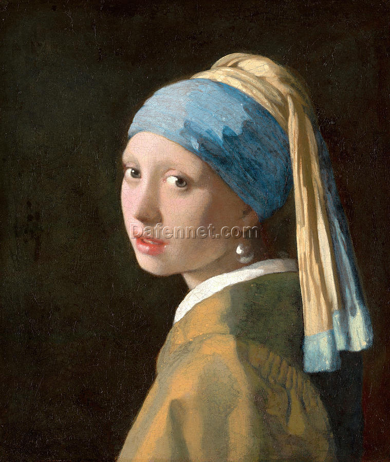 The Girl with a Pearl Earring -Johannes Vermeer