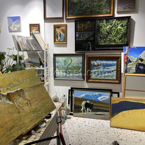 Dafen Village Oil Painting Studio, Custom Oil Painting Services – Personalized Portraits, Landscapes, and Abstract Art,Deposit