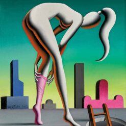 Mark Kostabi, Self Transformation, oil on canvas-oil painting reproduction