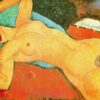 reclining nude on a blue cushion red nude.jpgLarge