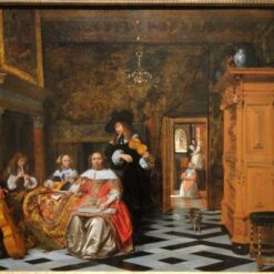 Portrait of a family of musicians