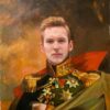 Regal Splendor: Hand-Painted Royal Costume Portraits for Timeless Elegance