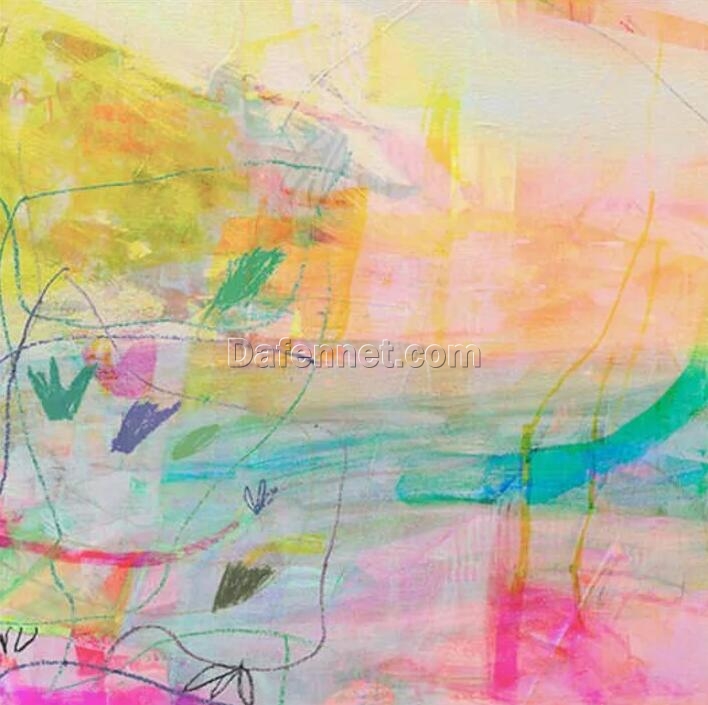 Vibrant Colorful Abstract Wall Art: Elevate Your Home Decor