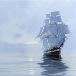 Ocean sailing oil painting Seascape oil painting Dafen Village Oil Painting Studio