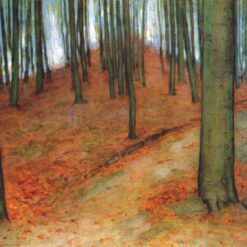 Wood with Beech Trees Piet Mondrian