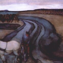 Capturing the Essence of Rural Life: 'At Work / On the Land' by Piet Mondrian - A Masterpiece