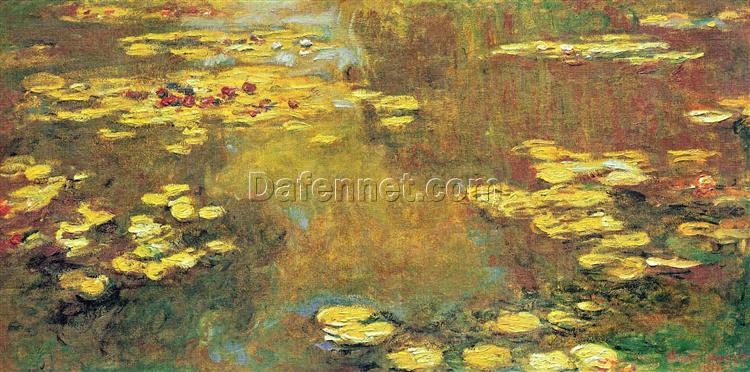 Buy Claude Monet Water Lilies Reproduction – Famous Impressionist Floral Art Series