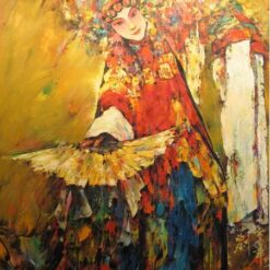 Liu Linghua Opera Oil Painting - Chinese Oil Painting, Peking Opera