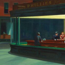 Nighthawks (1942) - Edward Hopper's Masterpiece of Social Realism, Featured at the Art Institute of Chicago