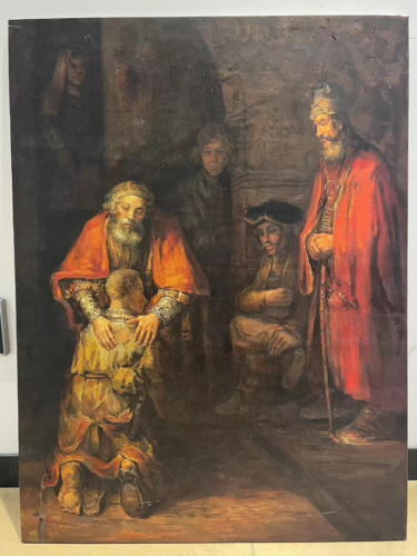 The return of the prodigal son- Rembrandt Harmenszoon van Rijn photo review