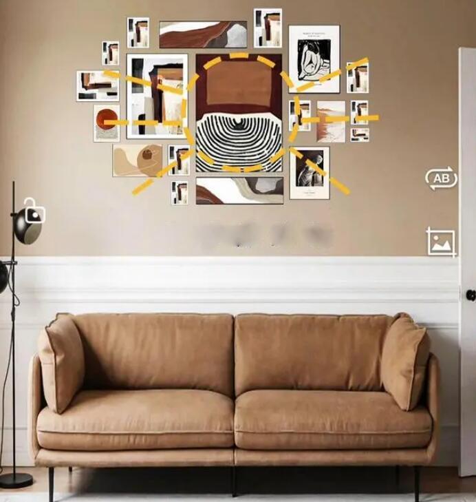 Six Elegant Oil Painting Hanging Techniques To Elevate Your Living Room ...