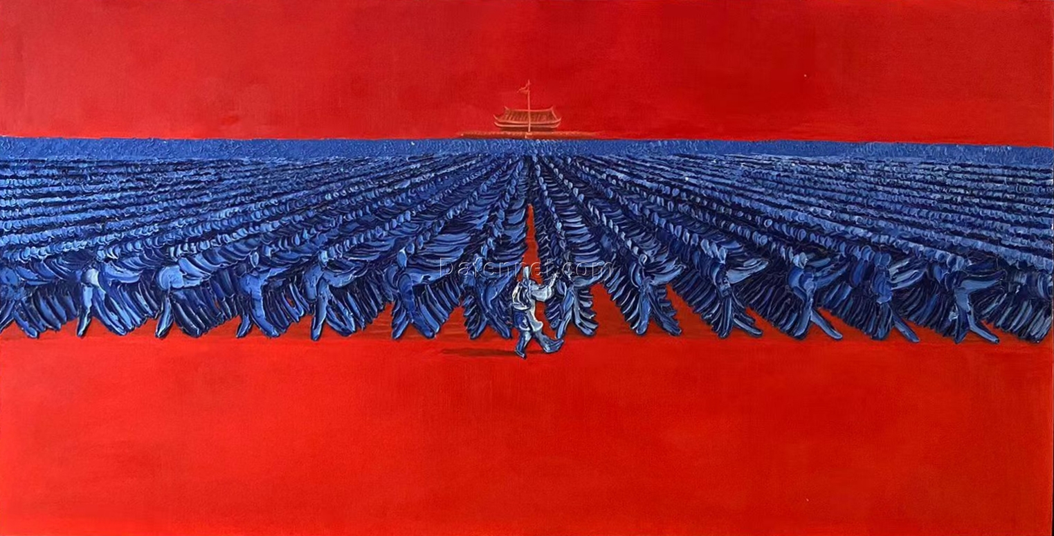 Reproduction of the ‘Tai Chi’ Painting by Dafen Village Art Studio