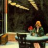 Edward Hopper's Automat Replica: Exquisite Handcrafted Oil Painting from Dafen Village Studio
