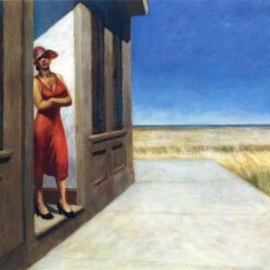 Edward Hopper's South Carolina Morning (1955) - New Realism Oil on Canvas | Available at Dafen Village Studio