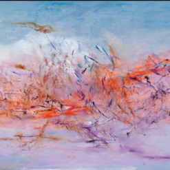 Zao Wou-Ki Inspired Modern Abstract Oil Paintings - Custom Artwork from Dafen Village Studio