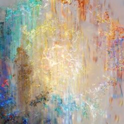 Vibrant Minimalist Colorful Abstract Oil Paintings: Transform Your Space with Art from Dafen Village Studio