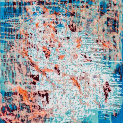 Vibrant Abstract Oil Painting: Modern Artwork for Contemporary Spaces