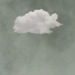 Buy Abstract Minimalist Oil Painting 'A White Cloud in the Sky' – Handcrafted Art from Dafen Village Studio