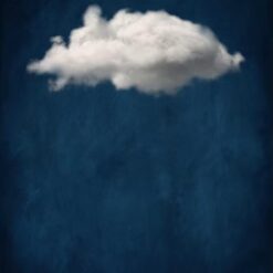 Dafen Village Art Studio Presents 'A White Cloud in the Sky' – Modern Minimalist Oil Painting on Canvas