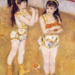 Acrobats at the Cirque Fernando (Francisca and Angelina Wartenberg) Pierre-Auguste Renoir Date: 1879