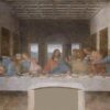 Leonardo da Vinci's 'The Last Supper' Hand-Painted Oil Painting on Canvas – Large Wall Art Decor for Dining Room, Religious Christian Artwork, High-Quality Museum Reproduction, Ready to Hang