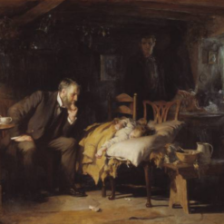 The Doctor’ by Luke Fildes Hand-Painted Oil Reproduction | Dafen Village Custom Art