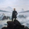 The Wanderer Above the Sea of Fog’ Oil Painting | Caspar David Friedrich Reproduction | Dafen Village Art