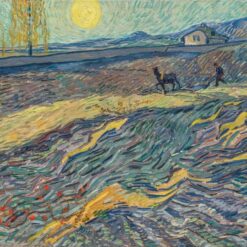 Hand-Painted Replica of Laboureur dans un champ (1889) by Vincent van Gogh – Custom Oil Painting from Dafen Village Studio
