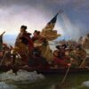 Hand-Painted Washington Crossing the Delaware – High-Quality Historical Oil Painting Reproduction by Dafen Village Artists