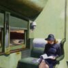 Edward Hopper "Compartment Car" 1938 - Authentic Oil Painting Reproduction | Elegant Canvas Art from Dafen Village