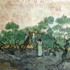 Women Picking Olives, 1889 by Van Gogh – Premium Oil Painting Reproduction, Hand-Painted Canvas Art, Elegant Home and Office Decor