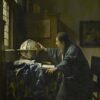 Vermeer 'The Astronomer' (1668) – A Masterful Depiction of 17th-Century Scientific Curiosity