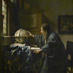 Vermeer 'The Astronomer' (1668) – A Masterful Depiction of 17th-Century Scientific Curiosity