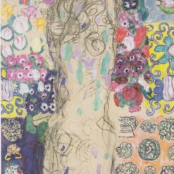 Gustav Klimt 'Portrait of Ria Munk' 1917 Oil Painting – Stunning Art Nouveau Depiction of Ria Munk