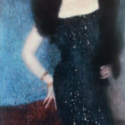 Buy Gustav Klimt 'Portrait of Rose von Rosthorn-Friedmann (Cropped)' Oil Painting – Stunning Art Nouveau Female Portrait on Canvas