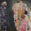 Gustav Klimt 'Death and Life' 1911 Oil Painting – Art Nouveau Masterpiece Reproduction on Canvas