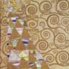 Gustav Klimt 'The Expectation' Oil Painting – Beautiful Art Nouveau Allegory of Anticipation and Emotion