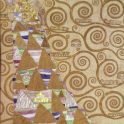 Gustav Klimt 'The Expectation' Oil Painting – Beautiful Art Nouveau Allegory of Anticipation and Emotion