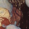 Gustav Klimt 'Goldfish' 1901 Oil Painting – Iconic Art Nouveau Depiction of Fish and Flowing Water