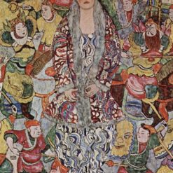 Gustav Klimt 'Portrait of Friederike Maria Beer' 1916 – Graceful Art Nouveau Oil Painting of a Lady in Refined Detail